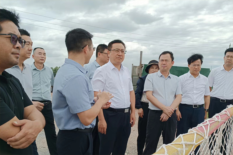 贛州市委常委、副市長何琦一行蒞臨挺進(jìn)環(huán)保D5地塊土壤治理項(xiàng)目調(diào)研指導(dǎo)